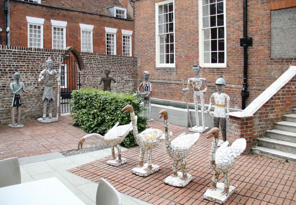 Garden of Memory or Wonderland of waste? nek chand at pallant house gallery photograph oana damir © pallant house gallery 15